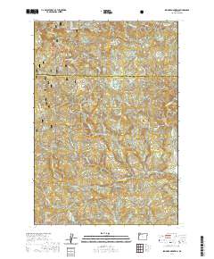 2020 Map of Springer Mountain, 2020 Print