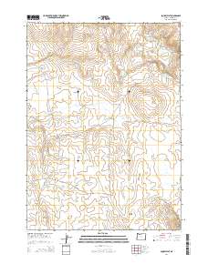 2014 Map of aa-Tiipi Flat, 2014 Print