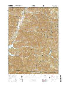 2014 Map of Mule Mountain, 2014 Print