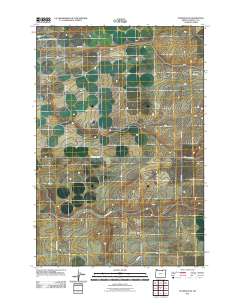 2011 Map of Stanfield SE, 2011 Print