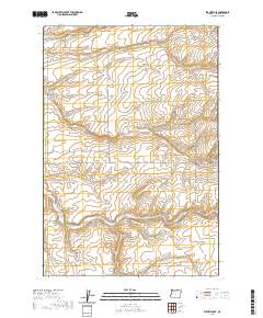 2020 Map of Stanfield SE, 2020 Print