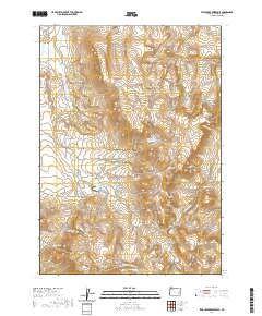 2020 Map of Star Creek Reservoir, 2020 Print