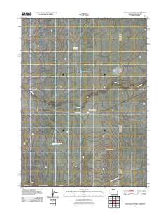 2011 Map of Star Valley Knoll, 2011 Print