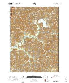 2020 Map of Starvout Creek, 2020 Print