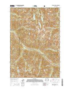 2014 Map of Steamboat Lake, 2014 Print