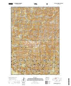 2020 Map of Stephenson Mountain, 2020 Print