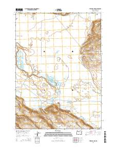 2014 Map of Stinking Lake, 2014 Print