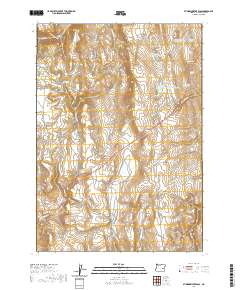 2020 Map of Stinkingwater Pass, 2020 Print