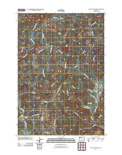 2011 Map of Stony Mountain, 2011 Print