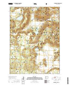 2020 Map of Strawberry Butte, 2020 Print