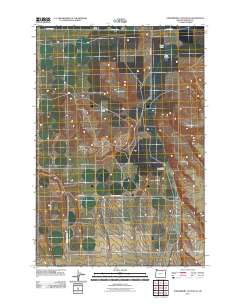 2011 Map of Strawberry Canyon NE, 2011 Print
