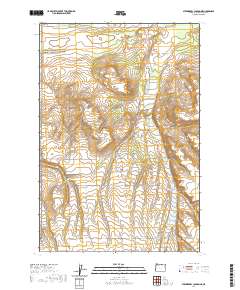 2020 Map of Strawberry Canyon NE, 2020 Print