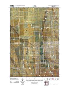 2011 Map of Strawberry Canyon SE, 2011 Print