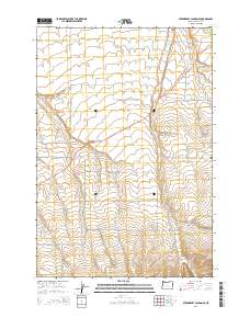 2014 Map of Strawberry Canyon SE, 2014 Print