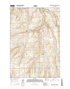 2014 Map of Strawberry Canyon SW, 2014 Print
