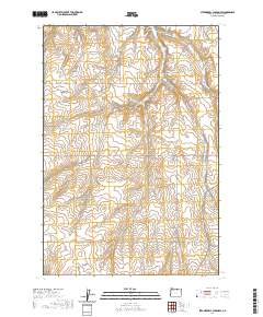 2020 Map of Strawberry Canyon SW, 2020 Print