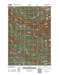 2011 Map of Substitute Point, 2011 Print