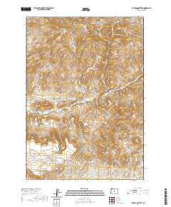 2020 Map of Sugarloaf Butte, 2020 Print