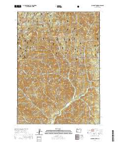 2020 Map of Sugarpine Creek, 2020 Print