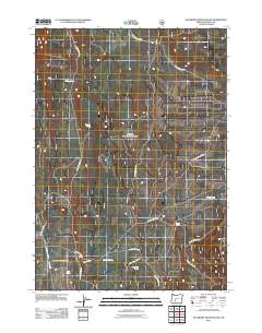 2011 Map of Sugarpine Mountain NW, 2011 Print