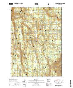 2020 Map of Sugarpine Mountain NW, 2020 Print