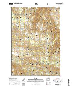 2020 Map of Sullivan Gulch, 2020 Print