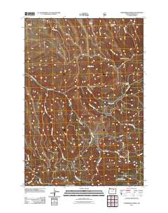 2011 Map of Summerfield Ridge, 2011 Print