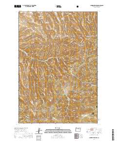 2020 Map of Summerfield Ridge, 2020 Print