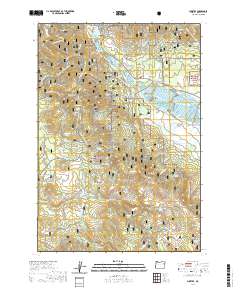 2020 Map of Sumpter, 2020 Print