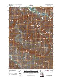 2011 Map of Sutton Mountain, 2011 Print