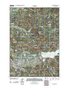 2011 Map of Sweet Home, 2011 Print