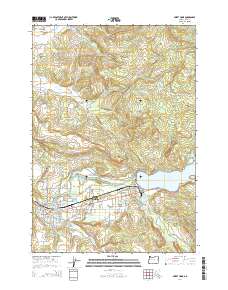 2014 Map of Sweet Home, 2014 Print