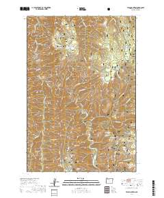 2020 Map of Table Mountain, 2020 Print