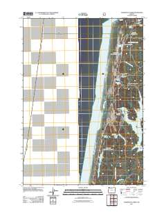 2011 Map of Tahkenitch Creek, 2011 Print