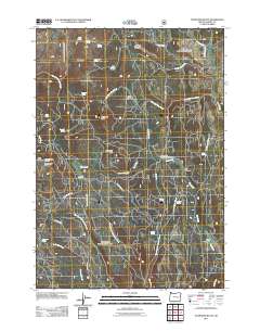 2011 Map of Telephone Butte, 2011 Print