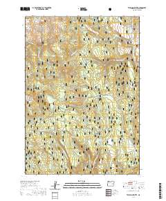 2020 Map of Telephone Butte, 2020 Print