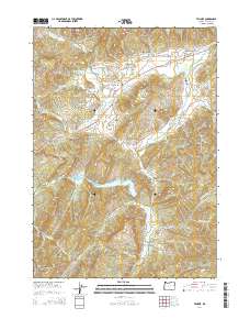 2014 Map of Tenmile, 2014 Print