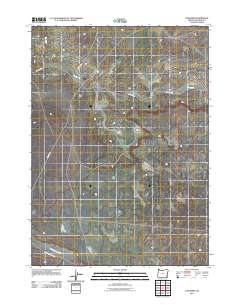 2011 Map of The Basin, 2011 Print