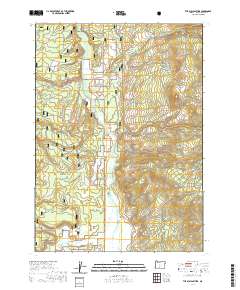 2020 Map of The Bull Pasture, 2020 Print