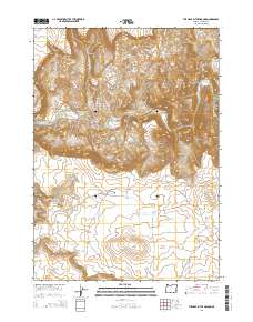 2014 Map of The Hole in the Ground, 2014 Print