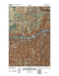 2011 Map of Thorn Hollow, 2011 Print