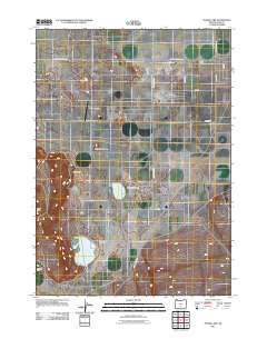 2011 Map of Thorn Lake, 2011 Print
