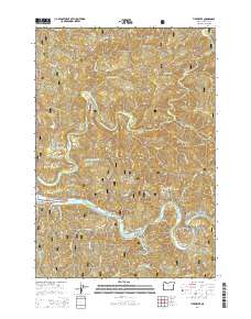 2014 Map of Tidewater, 2014 Print