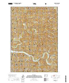 2020 Map of Tidewater, 2020 Print