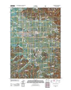 2011 Map of Tillamook, 2011 Print