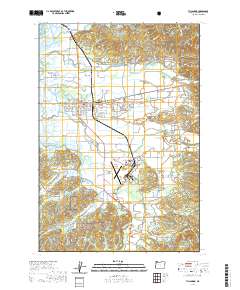 2020 Map of Tillamook, 2020 Print
