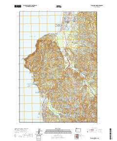 2020 Map of Tillamook Head, 2020 Print