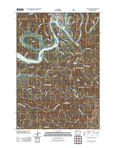 2011 Map of Toledo South, 2011 Print