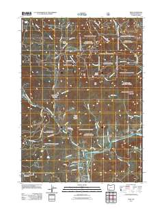 2011 Map of Trail, 2011 Print
