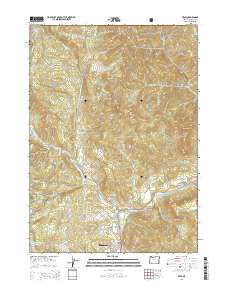 2014 Map of Trail, 2014 Print